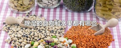 ​除湿的食物和水果都有哪些