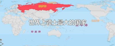 ​世界上领土最大的国家