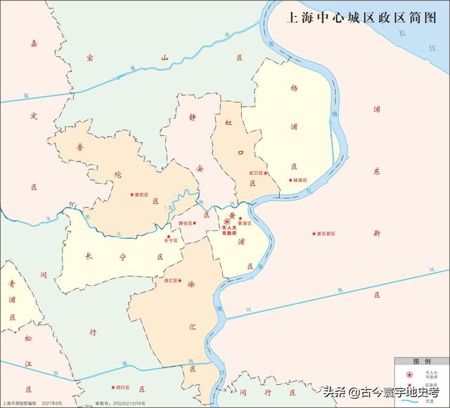 上海市最新地图高清全图（上海市各区地图）(2)