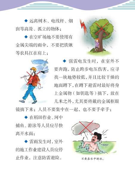 防雷电小知识