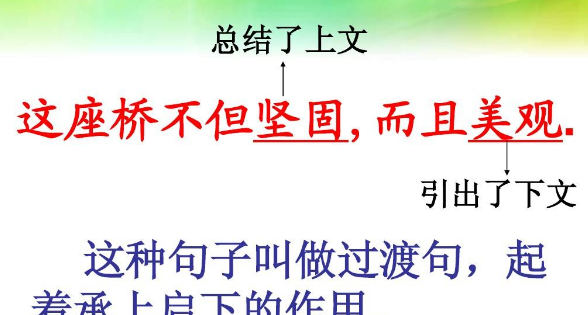 什么是过渡句起什么作用,过渡句是什么图3