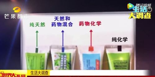 牙膏底部颜色代表什么意思