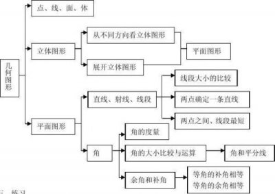 ​平面图形的特征思维导图(平面图形的特征和知识点梳理)