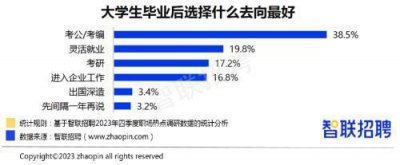 ​近四成受访者认为：考公考编是最佳选择