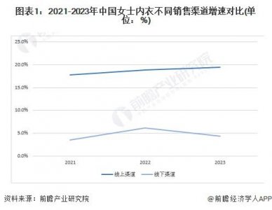 ​2024年中国女士内衣市场渠道特点观察——多渠道、线上线下融合