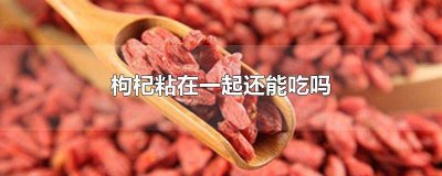 ​枸杞怎么会粘在一起 枸杞粘在一起还可以吃吗