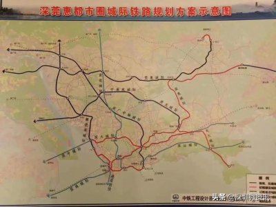 深惠城际深圳段站点公示,龙岗设站5座,四大重点区域连成一片