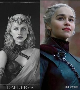 盘点权力的游戏女演员当年造型和现在面貌