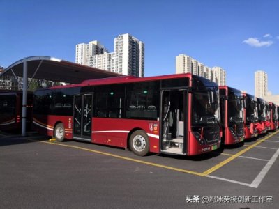 金风送爽、硕果累累——宇通新能源纯电动公交车亮相三分公司