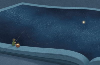 韩国插画师Jungho Lee,温柔而忧郁的蓝色情调