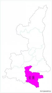 陕西省安康市简介及地图分享