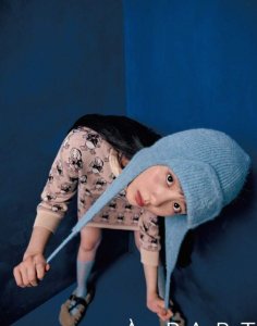 黄磊女儿拍时尚大片,气若幽兰,说不尽的温柔可人