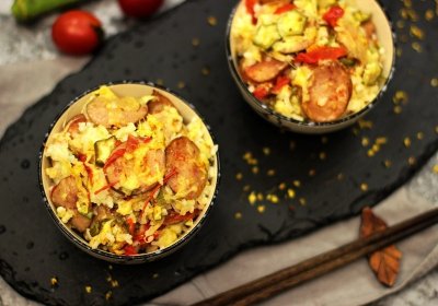 别以为芝士焗饭只要烤箱才能做,没有烤箱一样轻松搞定!